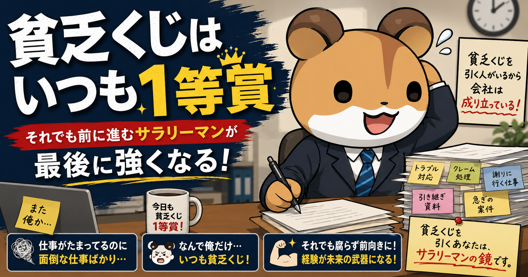貧乏くじは１等賞