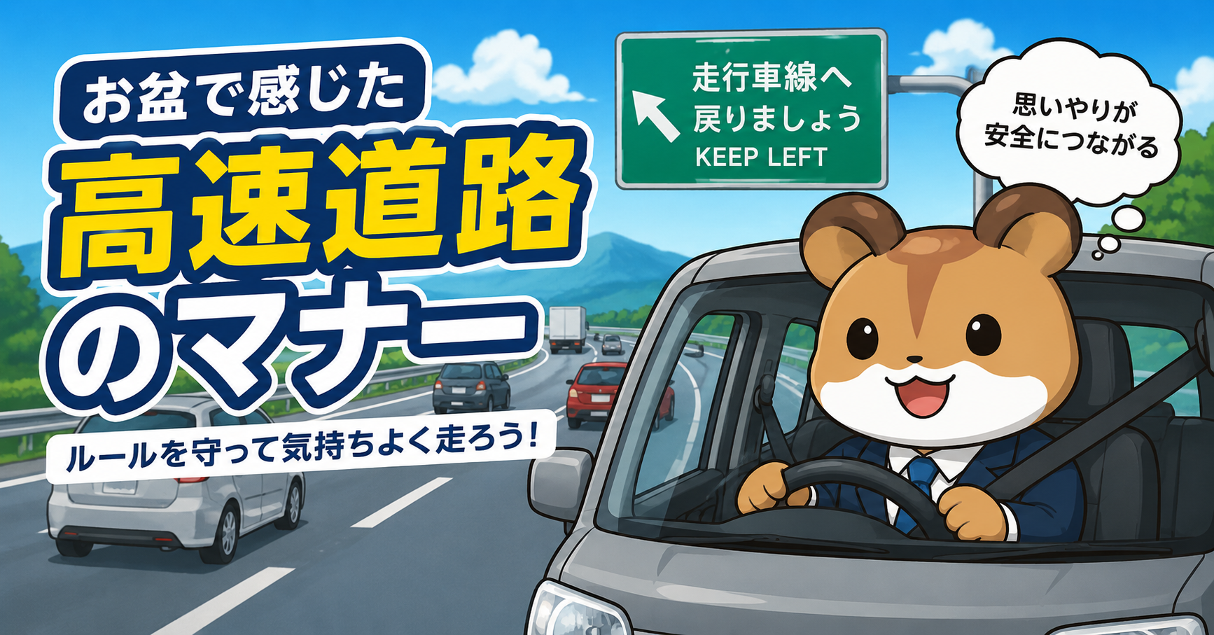 高速道路のマナー