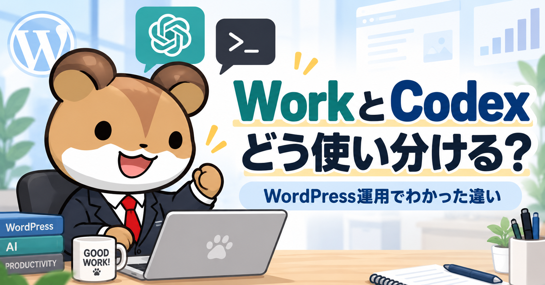 WorkとCodexはどう使い分ける
