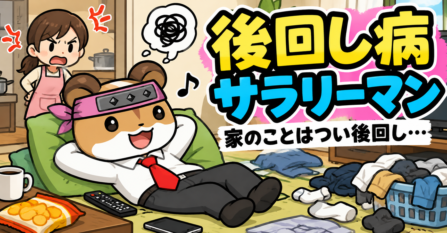 後回し病サラリーマン