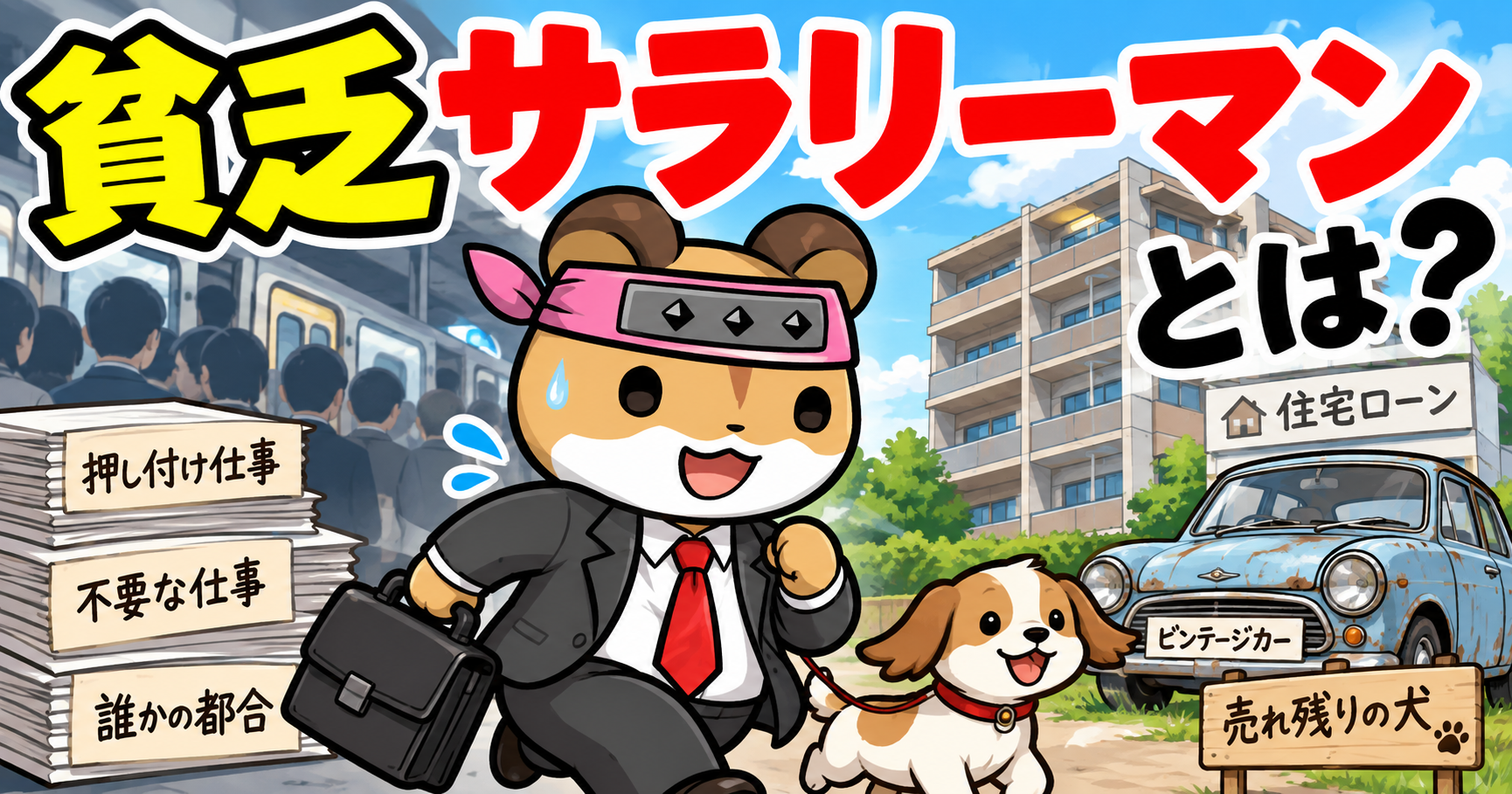貧乏サラリーマンとは